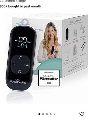 BabyBuddha Wearable Electric Breastfeeding Pump - Black